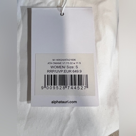 ALPHA TAURI  Blue Sherpa full‎ length zip jacket size S - Picture 13 of 16